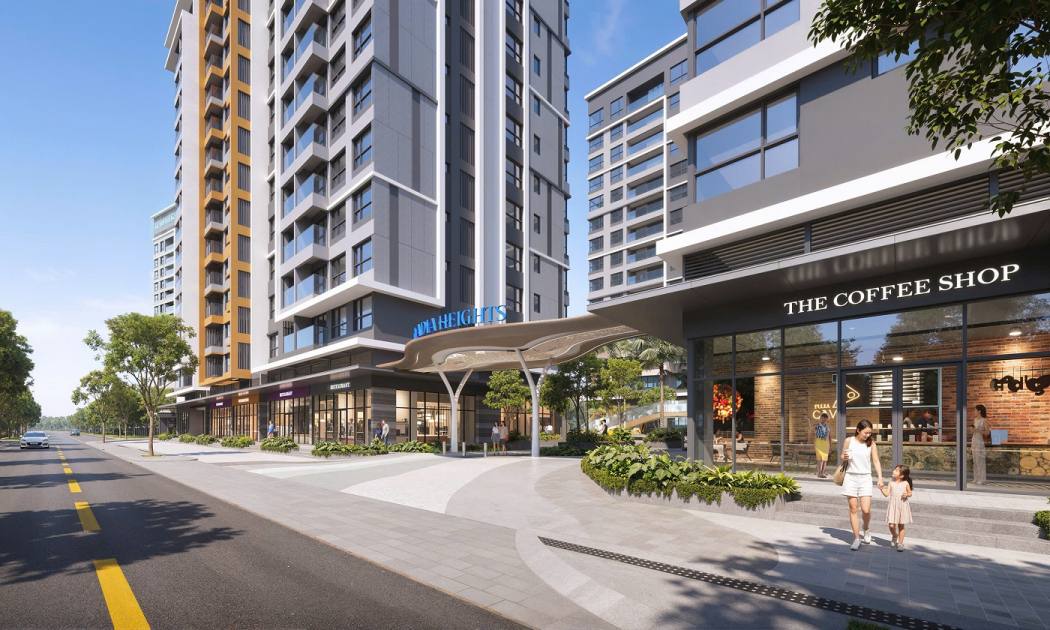 Gladia Heights nằm trên mặt tiền võ chí công quận 2 - ngay ga metro số 6